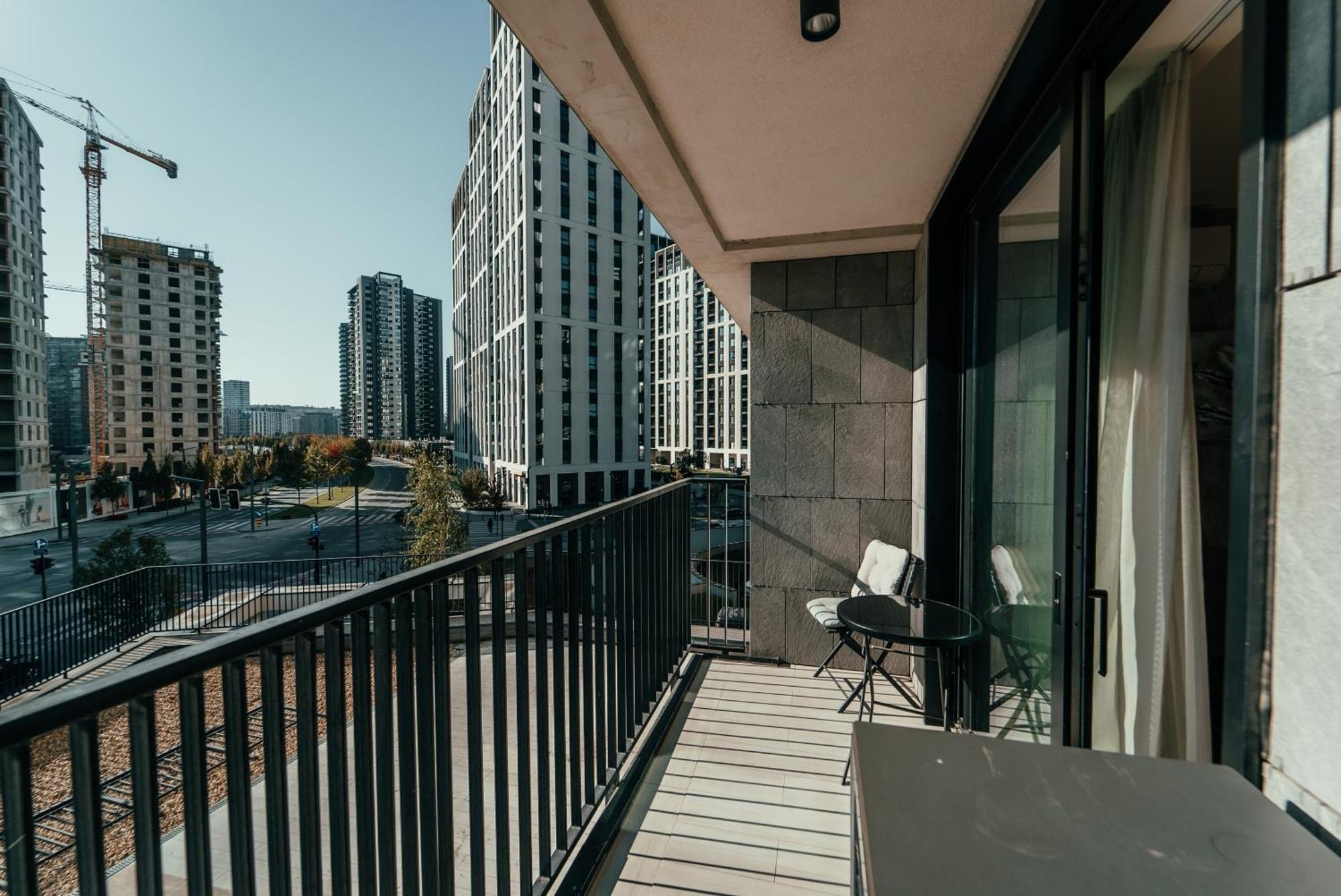 Ferienwohnung Belgrade Waterfront Oasis Exterior foto