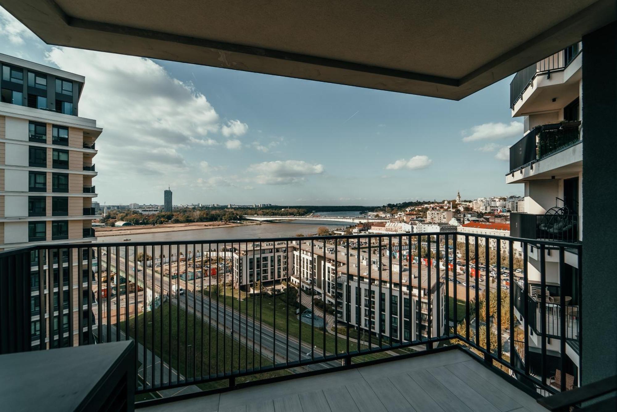 Ferienwohnung Belgrade Waterfront Oasis Exterior foto