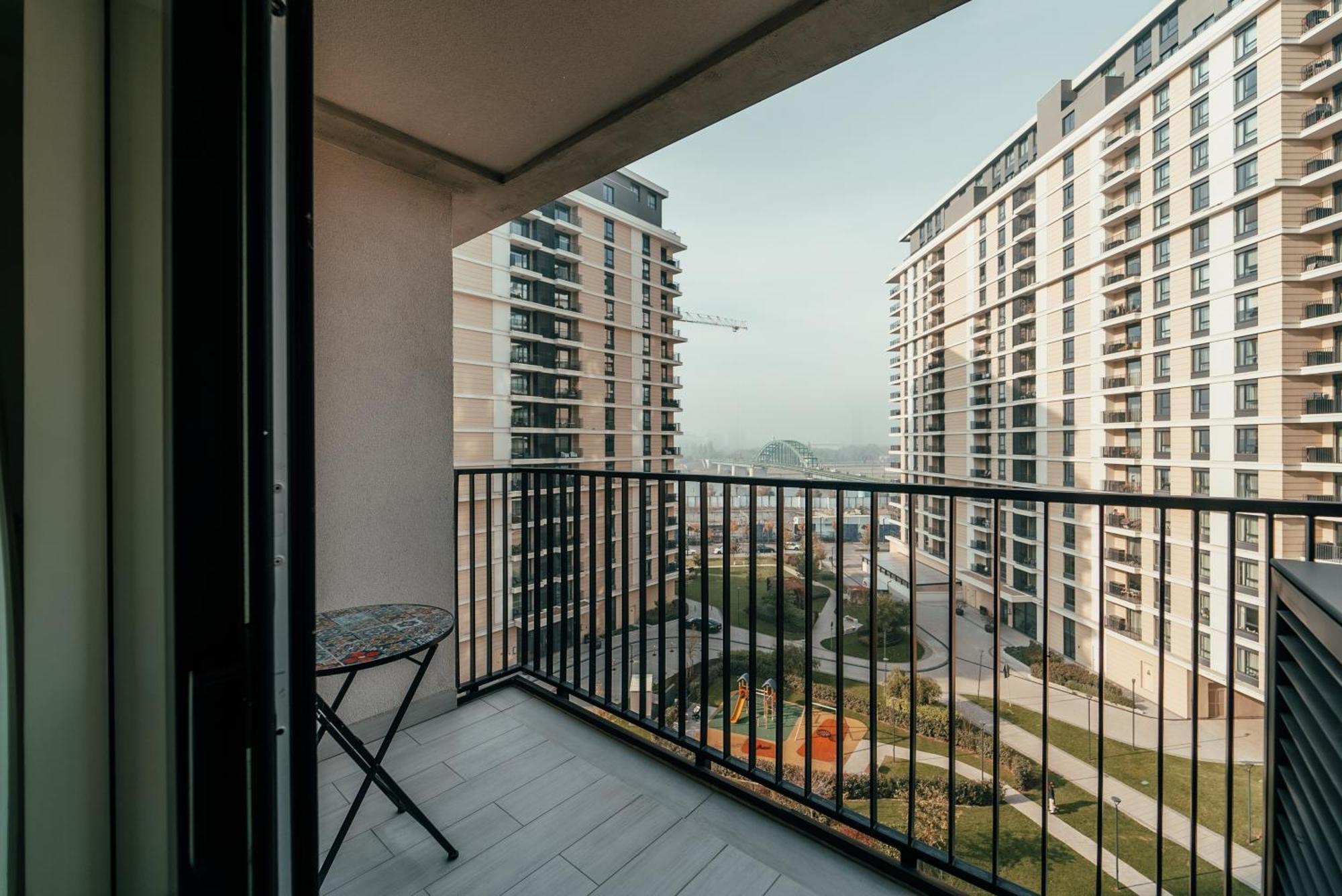 Ferienwohnung Belgrade Waterfront Oasis Exterior foto