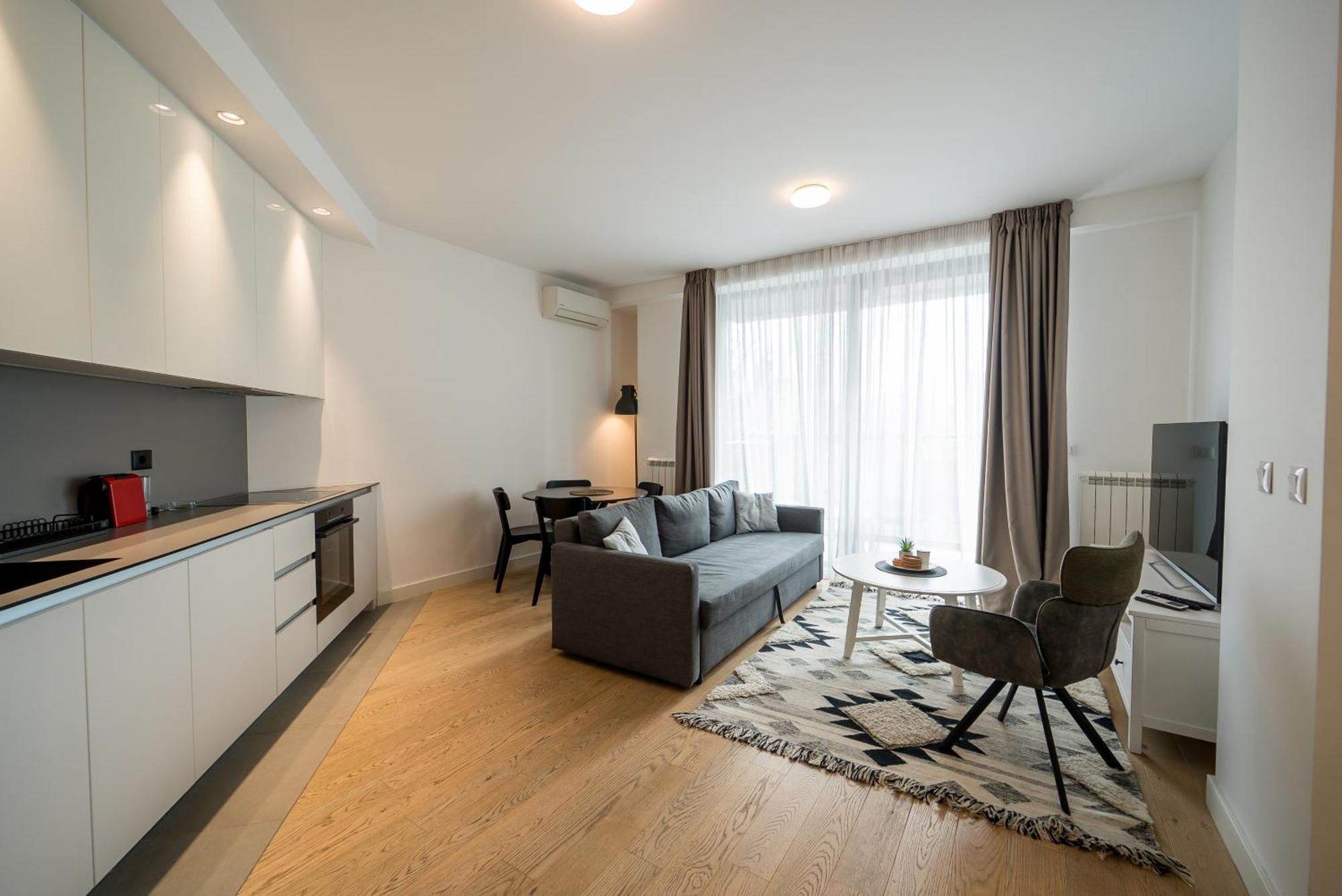 Ferienwohnung Belgrade Waterfront Oasis Exterior foto