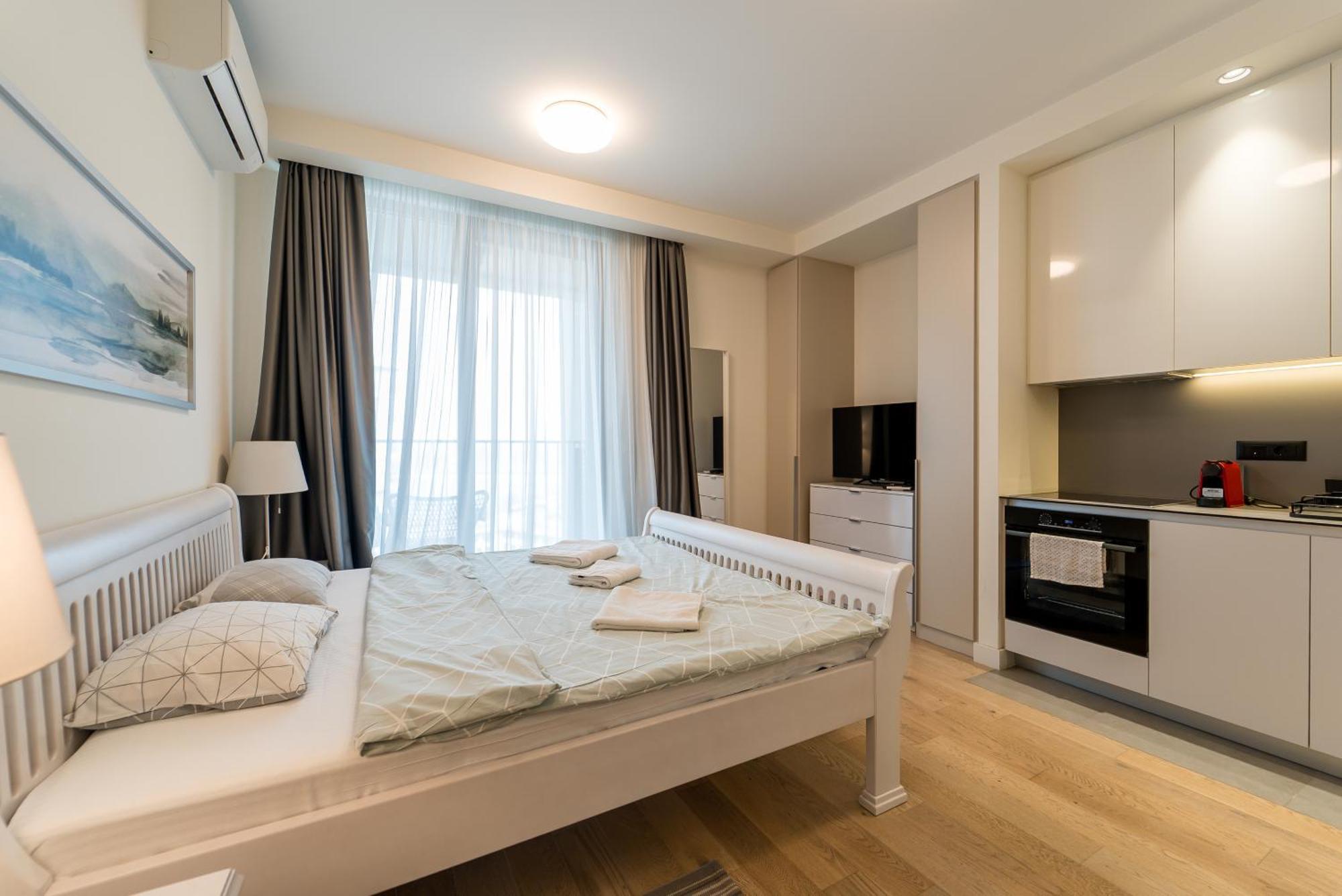 Ferienwohnung Belgrade Waterfront Oasis Exterior foto
